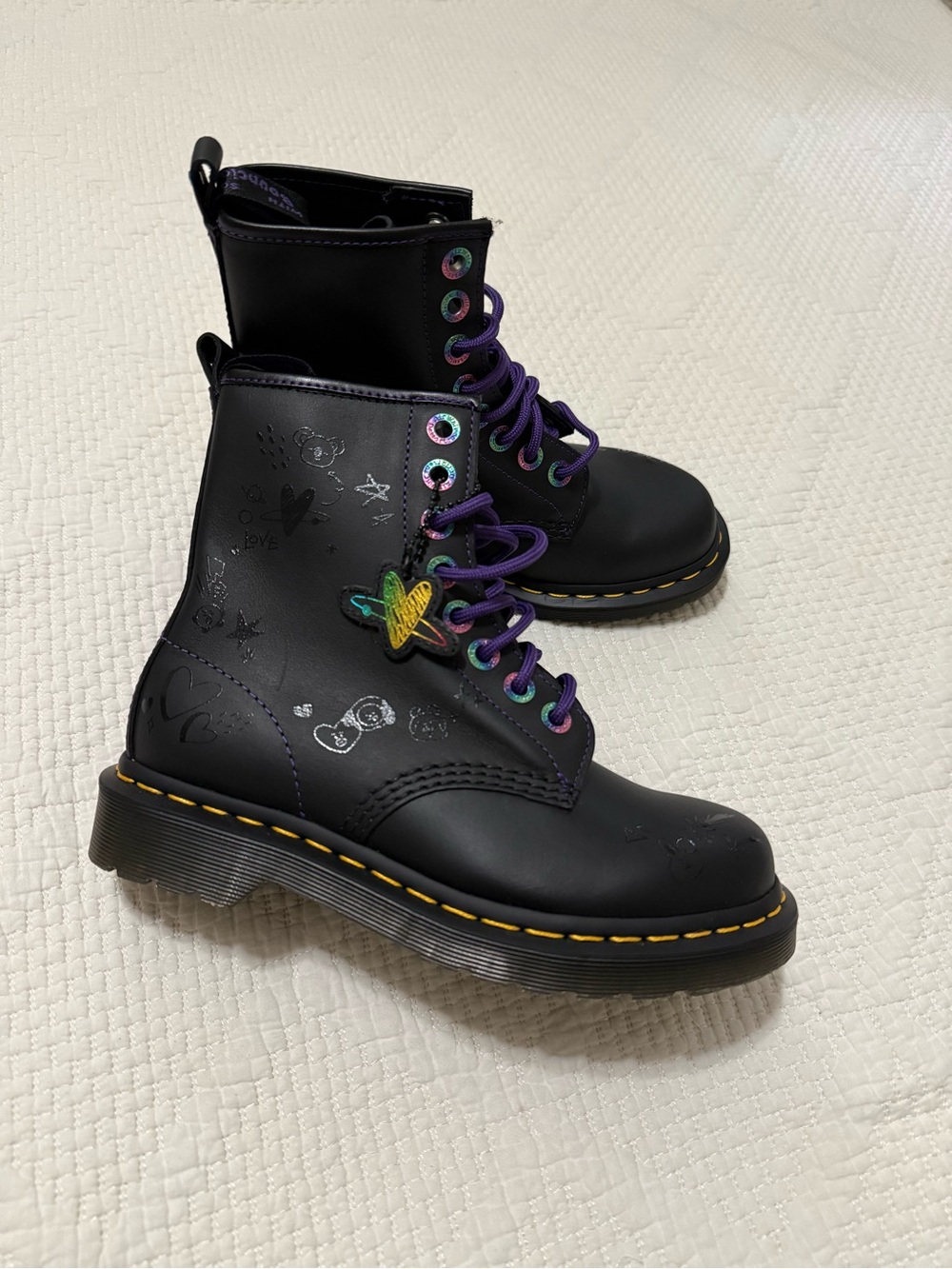 Doc Martens 1460 Bt21 BTS Boots Women